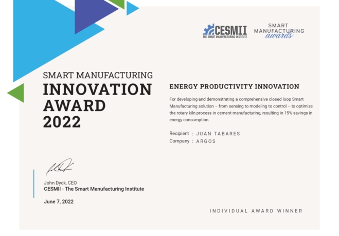 Smart Manufacturing Innovation Award-1