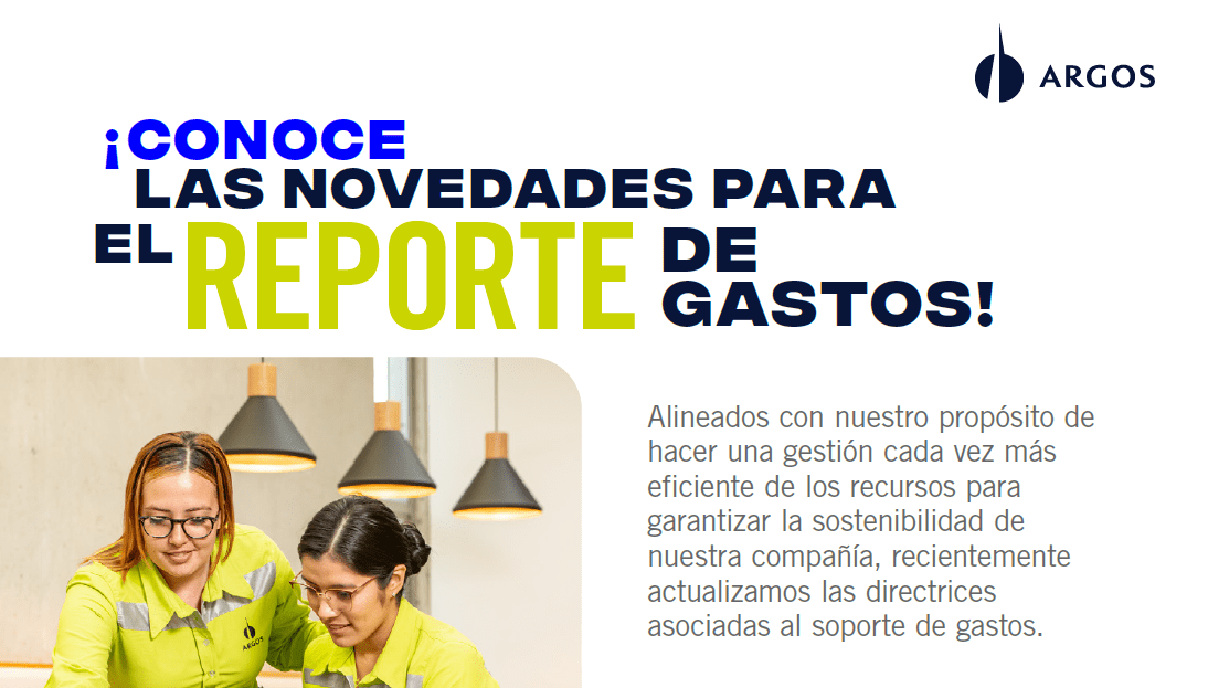 Learn about the news for the expense report in the Colombia Regional