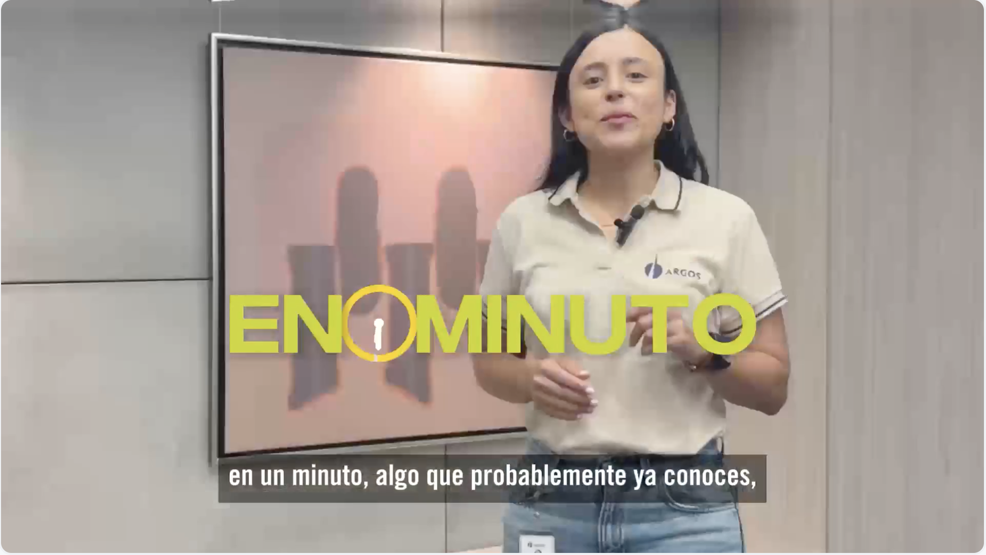 Te lo cuento en 1 minuto – Amigos de Argos